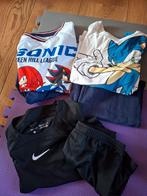 Nike en Sonic setjes - Maat 116/122 en 122/128, Ophalen of Verzenden, Gebruikt, Nike, Sonic, Jongen