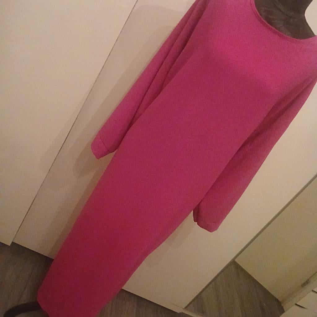 Mooie jurk XL abaya, Ophalen, Maat 46/48 (XL) of groter, Zo goed als nieuw, Roze