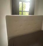 Ikea hoofdbord 160 cm beige, Ophalen, Beige, Tweepersoons, Zo goed als nieuw