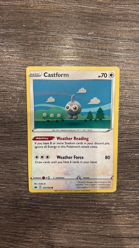 CRE Castform 121/198, Ophalen of Verzenden, Zo goed als nieuw
