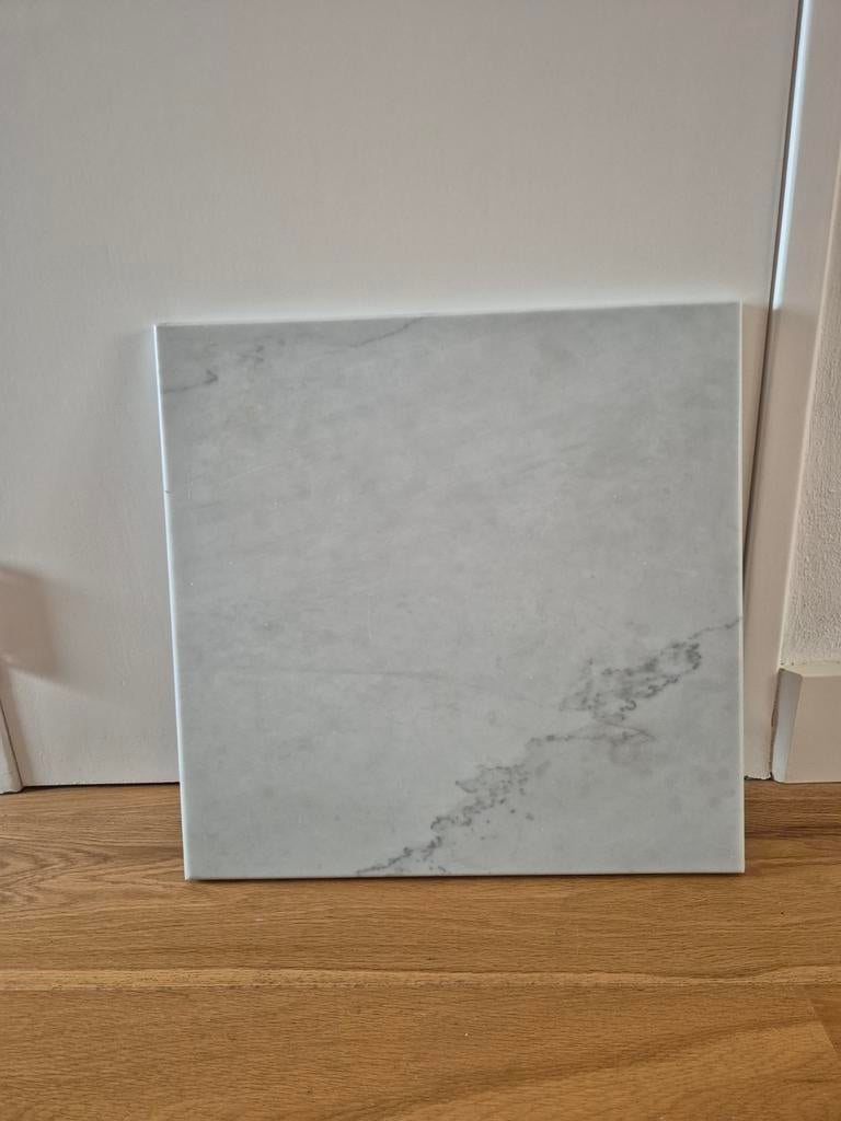 Marmeren blad 45x45 cm, Huis en Inrichting, Ophalen of Verzenden, 50 tot 100 cm