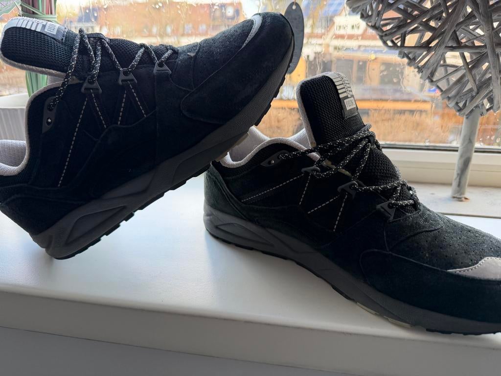 Karhu Fusion 2.0 jet black, Ophalen, Zwart, Sneakers of Gympen, Zo goed als nieuw