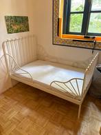 IKEA minnen bed wit meegroeibed, 85 tot 100 cm, Gebruikt, 180 cm of meer, Ophalen