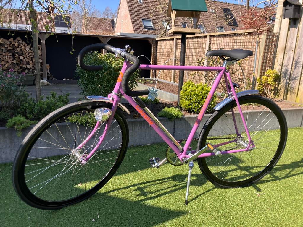 Fixed gear Gazelle, Ophalen, Zo goed als nieuw, 57 tot 61 cm, Gazelle