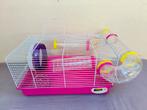 Hamsterkooi, inclusief vele accessoires, in perfecte staat, Dieren en Toebehoren, Kooi, Minder dan 75 cm, Zo goed als nieuw, Hamster