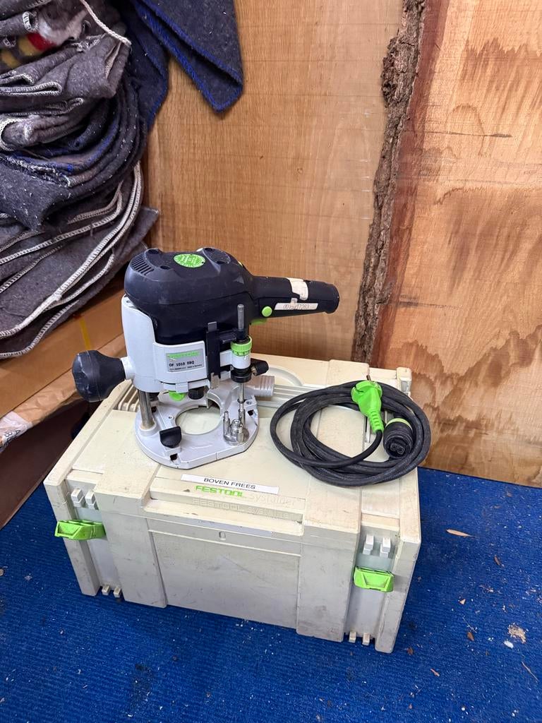 Festool OF 1010 EBQ bovenfrees, Ophalen of Verzenden, Gebruikt, Elektrisch, Bovenfrees