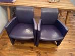 eetkamerstoel Leolux paars 2 stuks GRATIS, Huis en Inrichting, Stoelen, Ophalen, Gebruikt, Twee, Overige kleuren