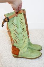 Exclusieve Leren Karma Of Charme Laarzen (Maat 38) € 110,-, Hoge laarzen, Karma Of Charme, Overige kleuren, Ophalen of Verzenden