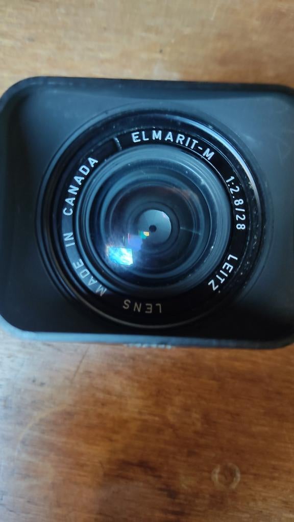 leitz  Elmarit M    2.8  /28, Ophalen of Verzenden, Zo goed als nieuw, Compact, Nikon