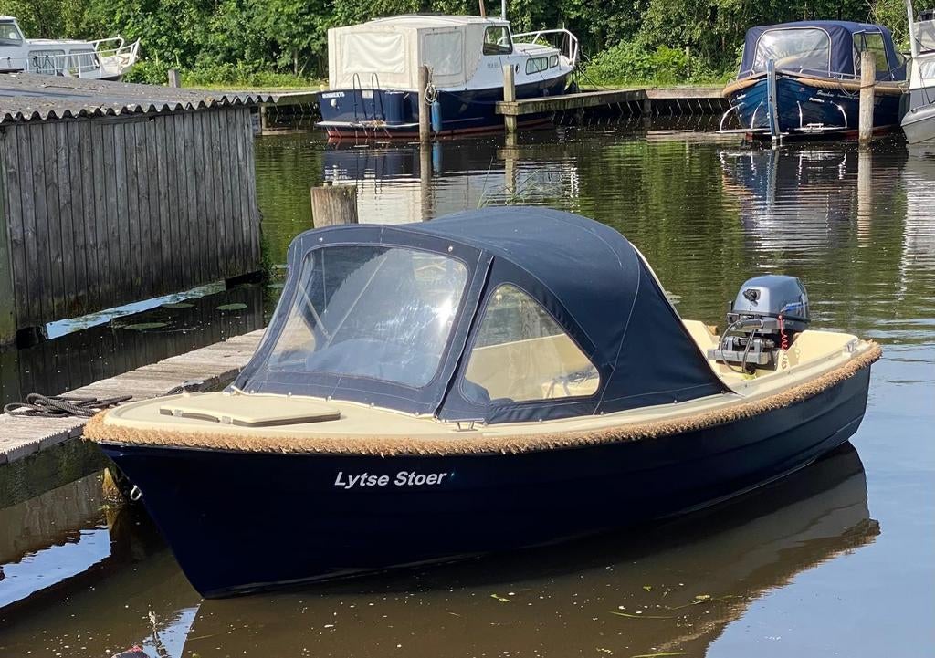 Antaris 400 met Yamaha 8pk 4takt motor, elektrisch startend, Ophalen, Gebruikt, Minder dan 10 pk, Tot 6 meter