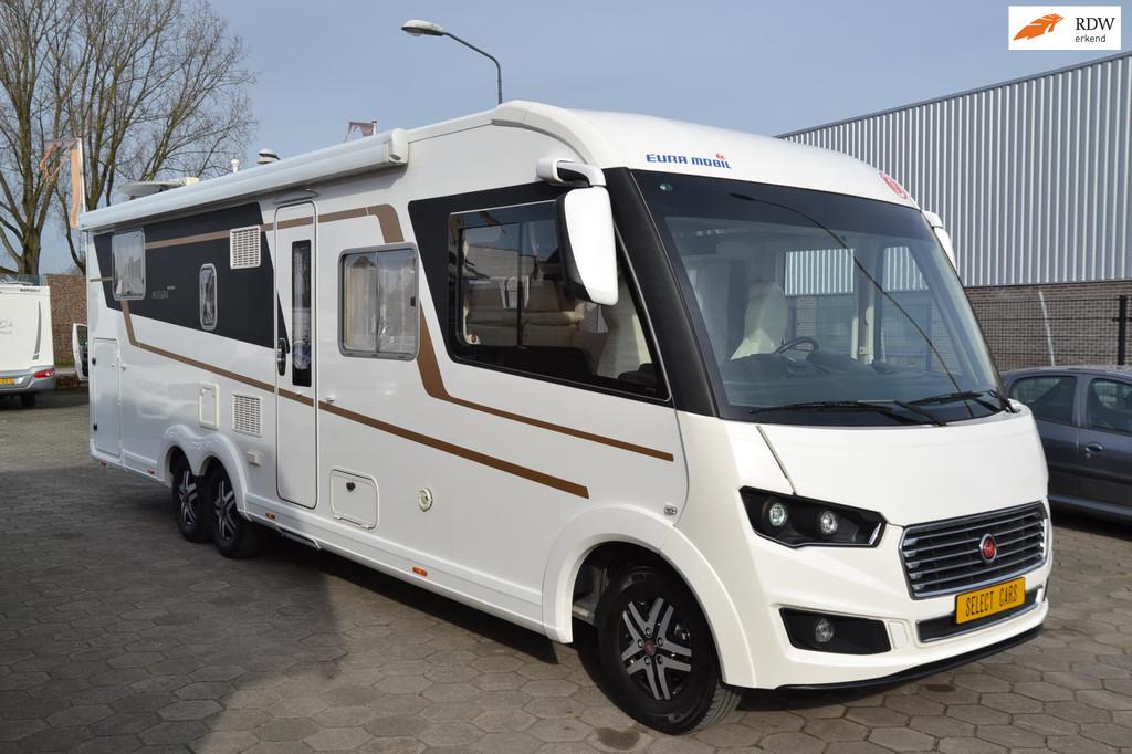 Eura mobil INTEGRA 890 QB Automaat - 2x Airco - Navi+camara-, Caravans en Kamperen, Campers, Luifel, Ringverwarming, Heiberg
5504PA  Veldhoven, NL