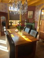 Teakhouten eettafel 200x90cm, Huis en Inrichting, Tafels | Eettafels, Ophalen, Gebruikt, Teakhout, 50 tot 100 cm