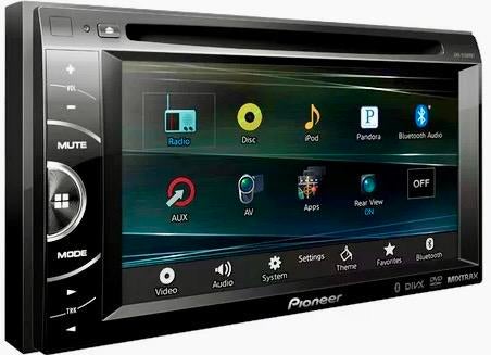 NAVI Autoradio PIONEER AVH-X2600BT metBLUETOOTH functieZGAN, Auto diversen, Autoradio's, Ophalen of Verzenden, Zo goed als nieuw