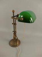 Steinhauer Ancilla – klassieke bankierslamp met groene kap, Klassiek, Onbekend, Nieuw, Ophalen of Verzenden