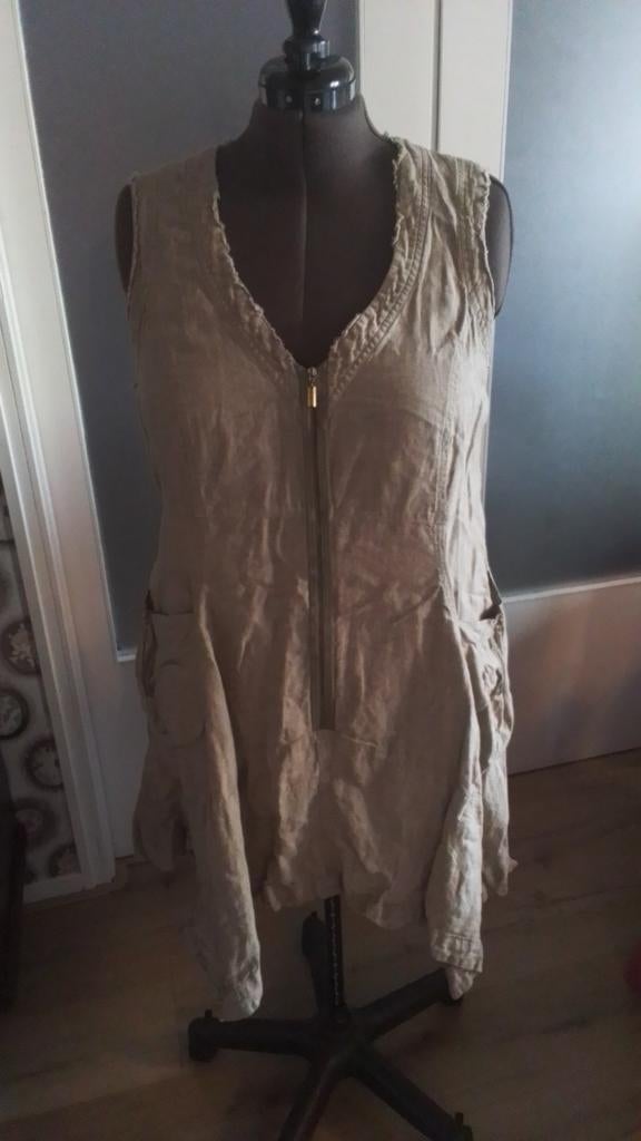 Twister jurk tuniek khaki L, Kleding | Dames, Ophalen of Verzenden, Zo goed als nieuw, Groen