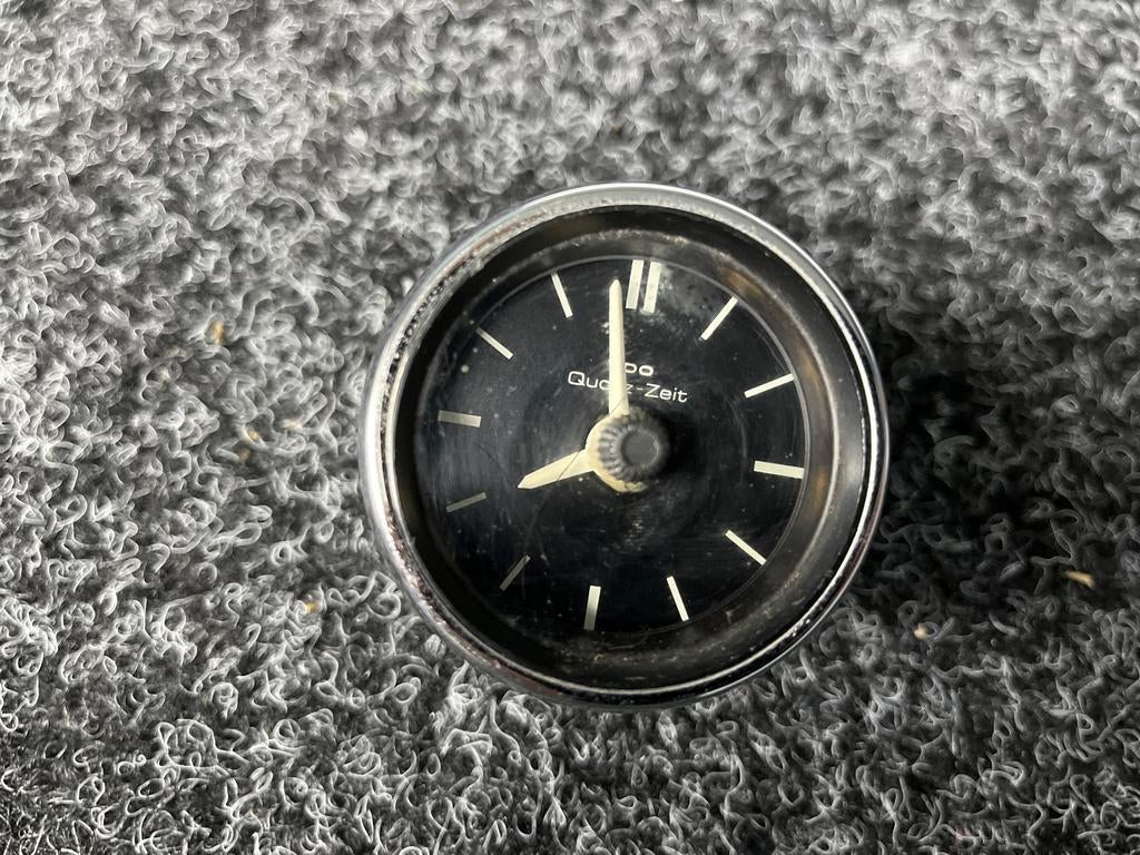 Auto klokje Quarz-Zeit VDO BMW / Mercedes jaren 70, Auto-onderdelen, Dashboard en Schakelaars, Universele onderdelen, Gebruikt