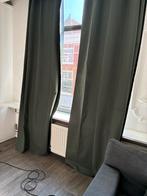 IKEA Donkergroene Verduisterende Gordijnen (2 paar) 135x300c, Huis en Inrichting, Stoffering | Gordijnen en Lamellen, 100 tot 150 cm