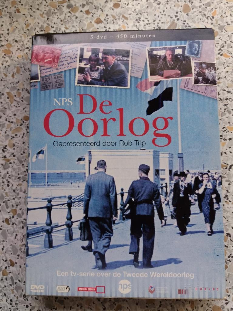De Documentaire "NPS De Oorlog", 9 afleveringen , op 5 dvd's, Oorlog of Misdaad, Boxset, Vanaf 9 jaar, Ophalen of Verzenden