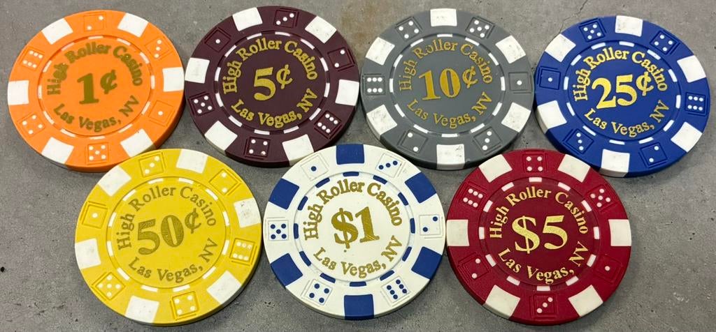 Pokerset geïmporteerd 1000 stuks, Vijf spelers of meer, Ophalen of Verzenden, Zo goed als nieuw