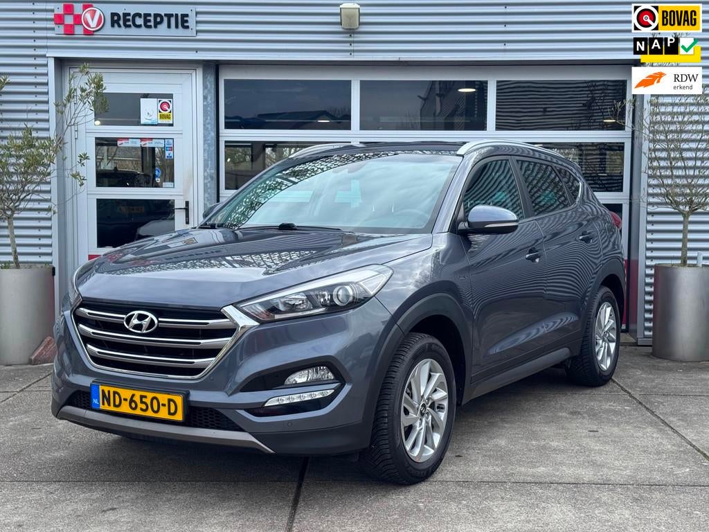 Hyundai Tucson 1.6 GDi Comfort Navi / Camera / Trekhaak / Or, Voorwielaandrijving, Gebruikt, 4 cilinders, 132 pk