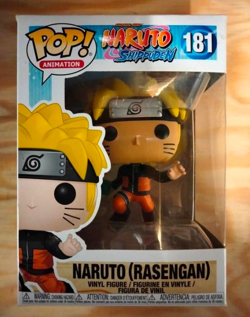 181 Naruto Rasengan Naruto Shippuden Funko Pop, Ophalen of Verzenden, Zo goed als nieuw