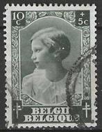 Belgie 1937 - Yvert/OBP 458 - Josephine-Charlotte (ST), Verzenden, Gestempeld, Koninklijk huis
