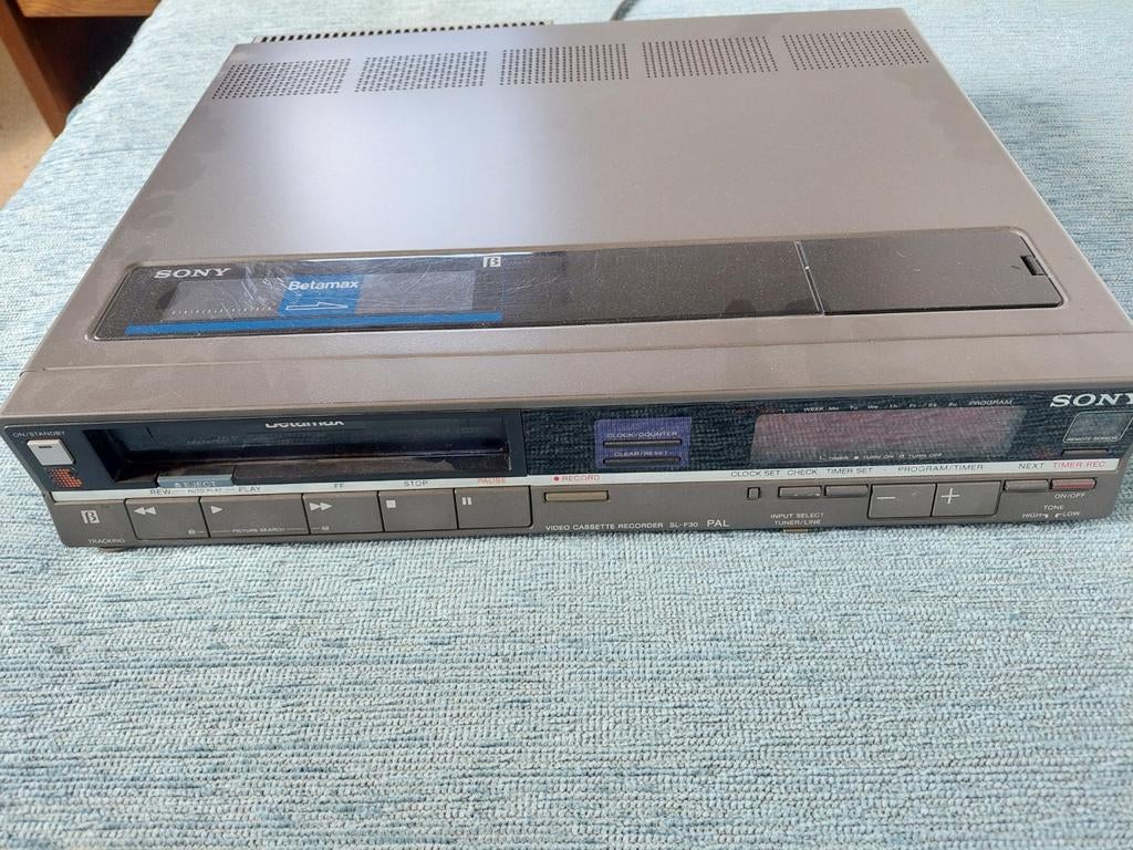 Sony Betamax videorecorder - Gebruikt maar werkt prima, Audio, Tv en Foto, Videospelers, Verzenden, Gebruikt, Betamax-speler of -recorder