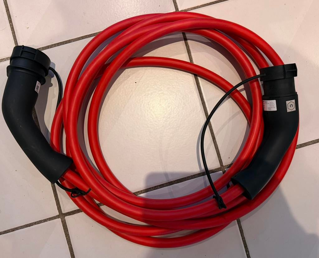 Laadkabel 22kW/6 meter mode 3 tbv publike en wallboxen, Ophalen of Verzenden, Nieuw, Citroën