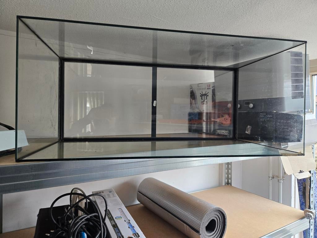 Aquarium 110 liter., Dieren en Toebehoren, Overige typen, Muis, 75 tot 110 cm, Ophalen