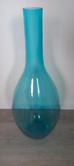 Vaas Groot, Huis en Inrichting, Woonaccessoires | Vazen, Ophalen, 50 tot 75 cm, Blauw, Glas