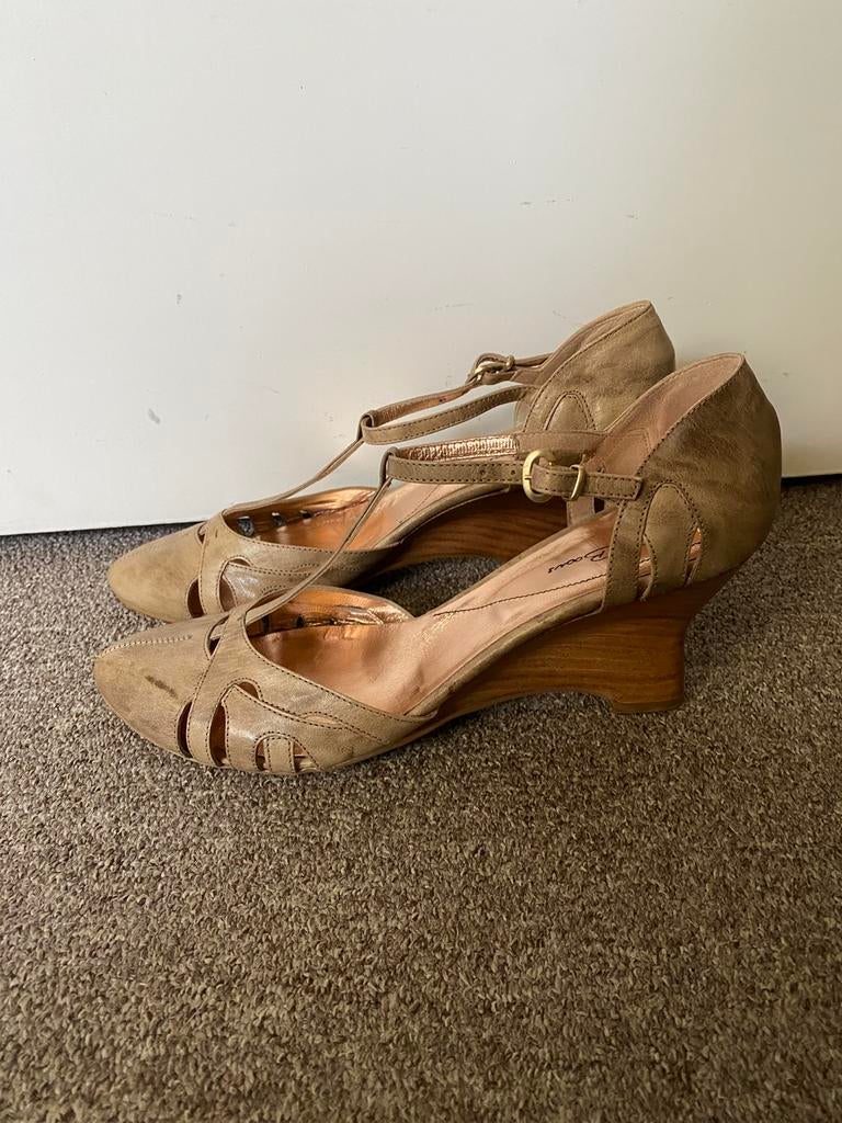 Dick Boons zomerschoenen , zgan in originele doos, Overige kleuren, Ophalen of Verzenden, Zo goed als nieuw, Schoenen met hoge hakken