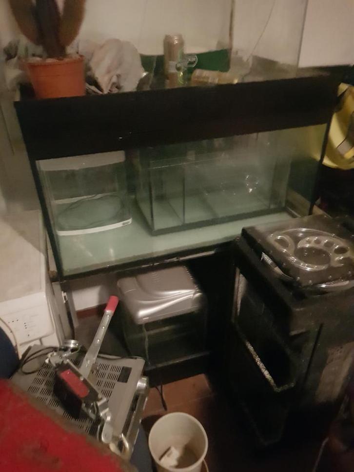 Oud zee aquarium, Dieren en Toebehoren, Vissen | Aquaria en Toebehoren, Leeg aquarium, Ophalen of Verzenden