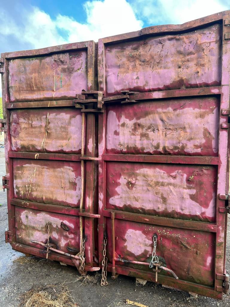 Gebruikte afzetcontainer - 40m3, Ophalen