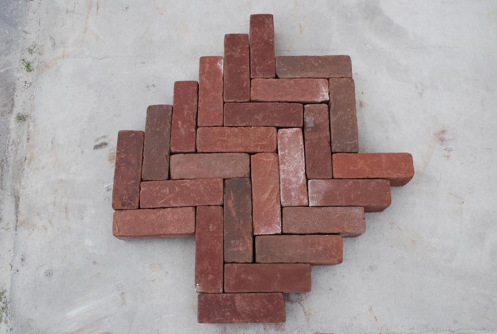 Gebakken Klinkers, Klassiek dikformaat, Authentieke Stenen!, Ophalen of Verzenden, Nieuw, Keramiek, Klinkers