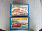 2x leuke verschillende Matchbox koffers in goede staat,, Ophalen of Verzenden, Gebruikt