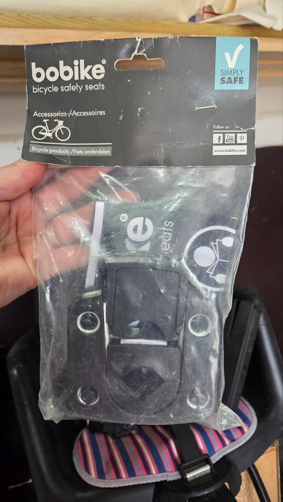 Bobike voorzitje montagebeugel - universeel, Fietsen en Brommers, Fietsaccessoires | Fietsstoeltjes, Ophalen of Verzenden, Nieuw