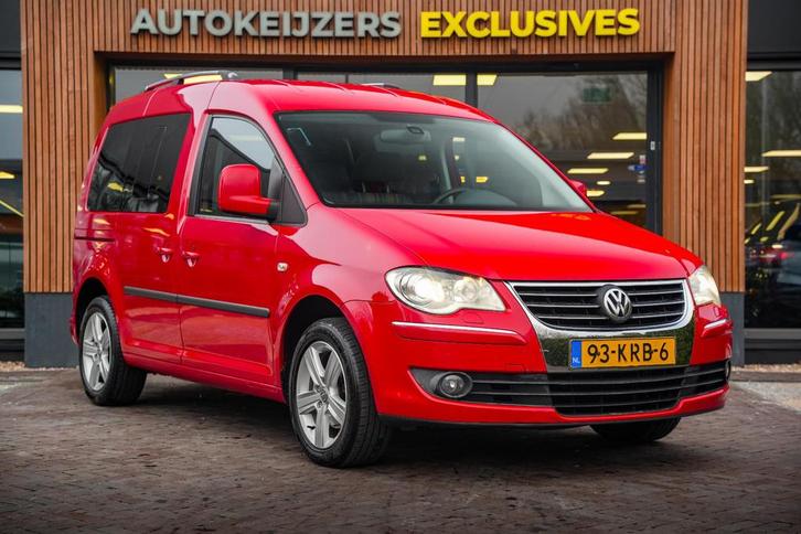 Volkswagen Caddy 1.9 TDI Camper 5p Bed camper ombouw Airco N, Caravans en Kamperen, Campers, Bedrijf, Volkswagen, Diesel, Automaat