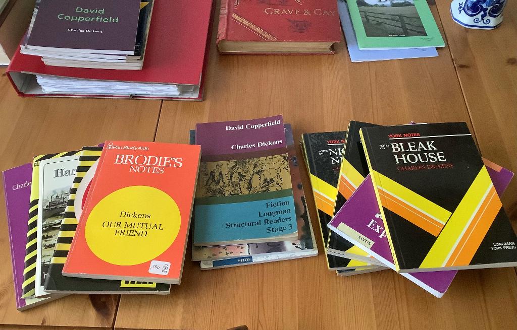 Charles Dickens, 25 Notes and studies on all his books, Antiek en Kunst, Antiek | Boeken en Bijbels, Verzenden, Charles Dickens