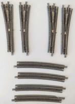 Micro-Trains spoor z, 2 paar wissels met compensatie rails, Overige merken, Gebruikt, Gelijkstroom, Rails