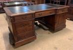 Prachtig Engels Klassiek Chesterfield Bureau Mahonie., Ophalen of Verzenden