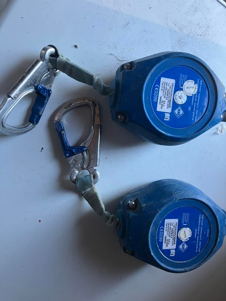 Valblokken 5,5 m1. Tbv lifeline, Ophalen of Verzenden, Zo goed als nieuw