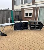 Te koop campingkasten / campingtafel, Caravans en Kamperen, Ophalen, Gebruikt