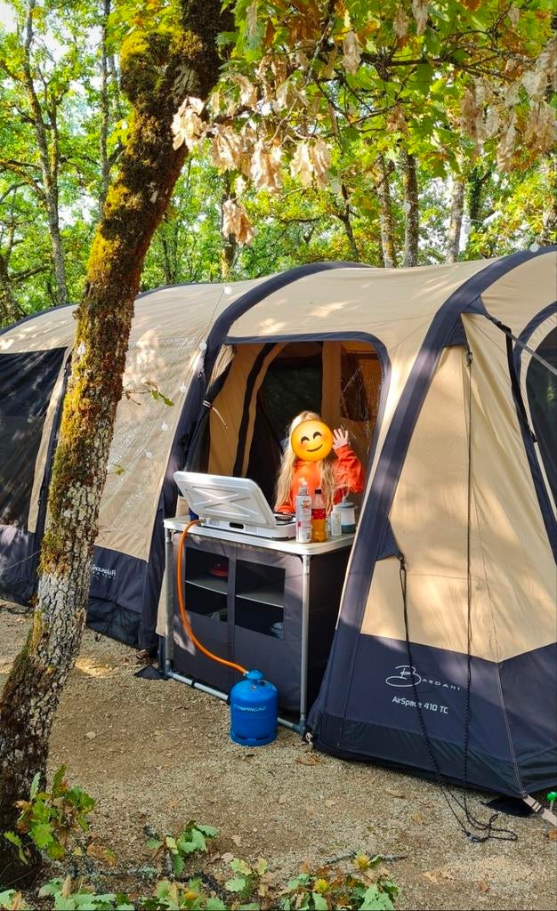 Bardani Airspace 410 TC - Zeer goede staat!  complete set!, Caravans en Kamperen, Tenten, Ophalen, Gebruikt