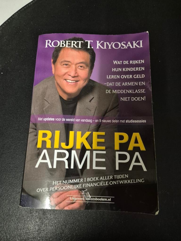 Rijke Pa Arme Pa - Robert T. Kiyosaki, Ophalen of Verzenden, Gelezen, Geld en Beleggen, Robert T. Kiyosaki