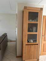 Hoge servieskast / buffetkast, Huis en Inrichting, Ophalen, Gebruikt, 200 cm of meer, Eikenhout