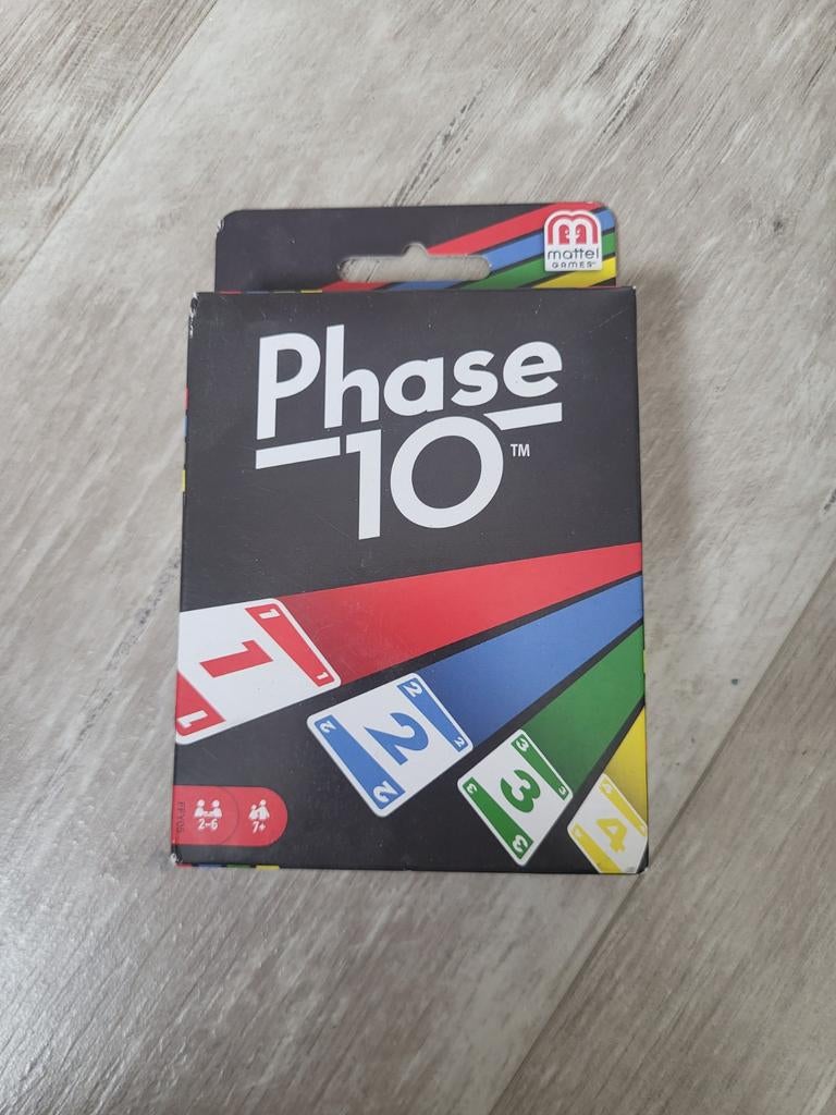 Phase 10 spel, Hobby en Vrije tijd, Gezelschapsspellen | Kaartspellen, Ophalen of Verzenden