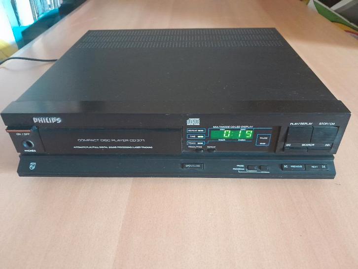 Vintage Philips CD-speler CD371 ( TDA 1541 ) Hobby, Audio, Tv en Foto, Cd-spelers, Gebruikt, Philips, Ophalen