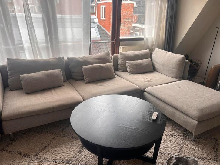 Ikea bank soderhamn, Huis en Inrichting, Banken | Bankstellen, Gebruikt, Hoekbank, Vierpersoons of meer, 250 tot 300 cm, 100 tot 125 cm