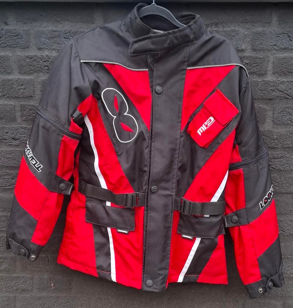 Lookwell motorpak, motorjas  en broek mt. 164, Kinderen, Combipak, Lookwell, Ophalen of Verzenden