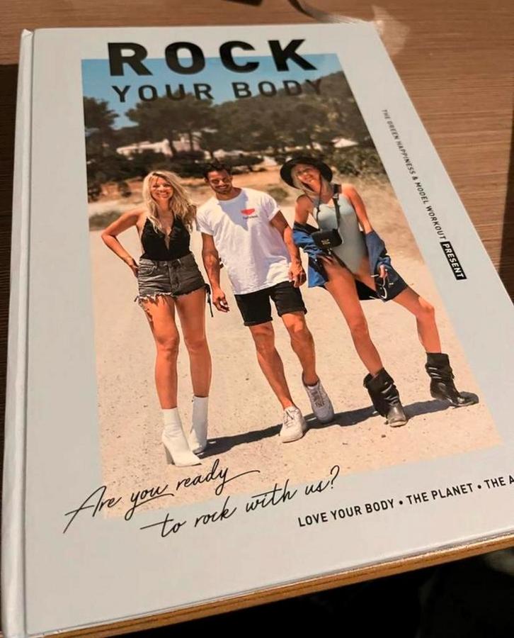 Rock Your Body: Het Groene Geluk & Model Workout Boek, Boeken, Gezondheid, Dieet en Voeding, Zo goed als nieuw, Dieet en Voeding